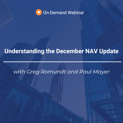 Understanding the December NAV Update